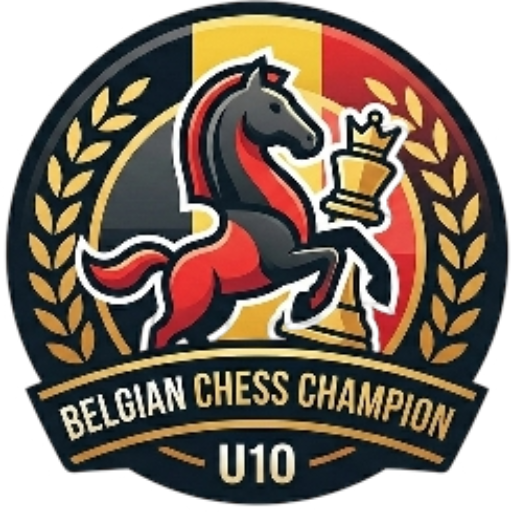 Miro Ok - Belgian U10 Chess Champion logo